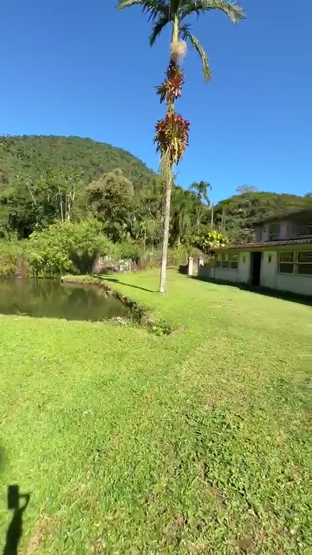 Gramado e lago